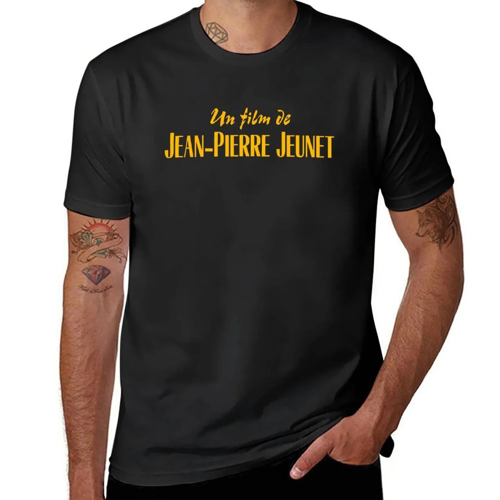 Un film de Jean-Pierre Jeunet 티셔츠, 카와이 의류, 남자 의류, 남자 티셔츠, 짧은 티셔츠, 팩